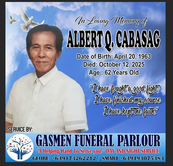 Albert Q. Cabasag memorial