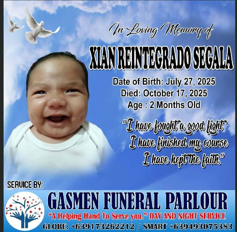 Xian Rein Tegnado Segala memorial